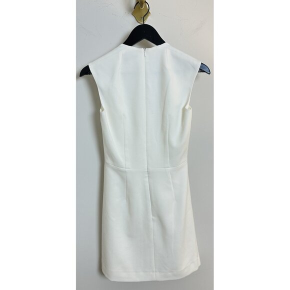 FRENCH CONNECTION Ruth Whisper A-Line Dress in Summer White Size US 4 - Picture 7 of 12